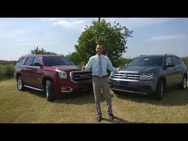 2018 Atlas Vs 2018 GMC Yukon (3rd-row seating & cargo space)