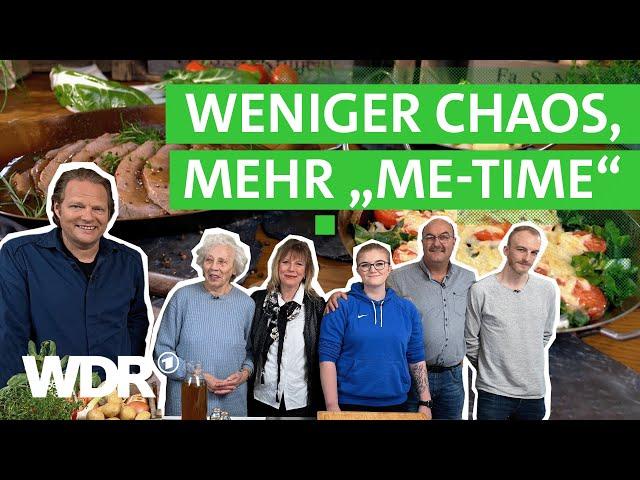 Zeit sparen beim Kochen: Björn Freitags Tipps für die Küchenroutine | Viel für wenig | WDR