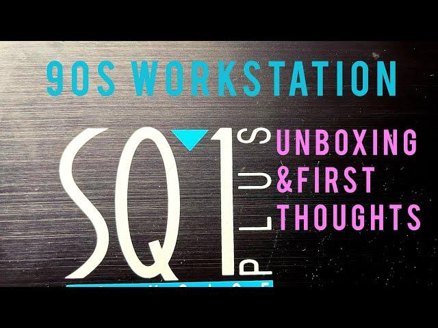 Have you played an Ensoniq SQ1?  I’m trying a 90s Synth for the first time