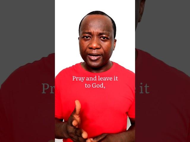 Overthinking will kill your peace. Pray and leave it to God, for He cares about you.