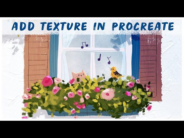 How to Add Texture in Procreate