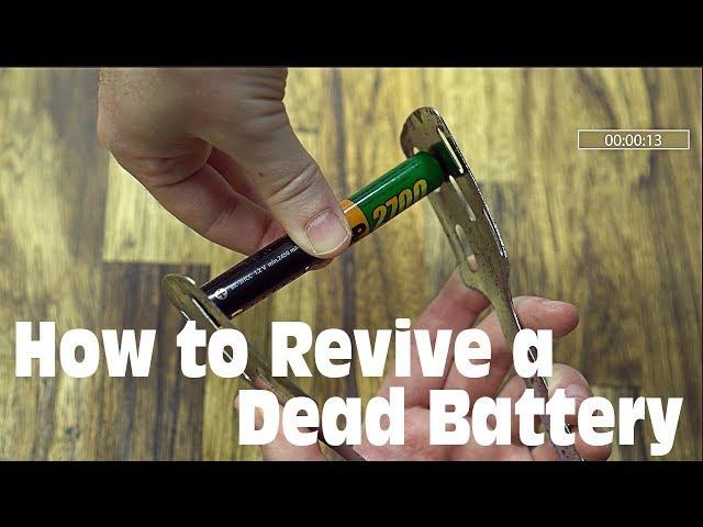 How to Revive a Dead (AA/AAA) Battery