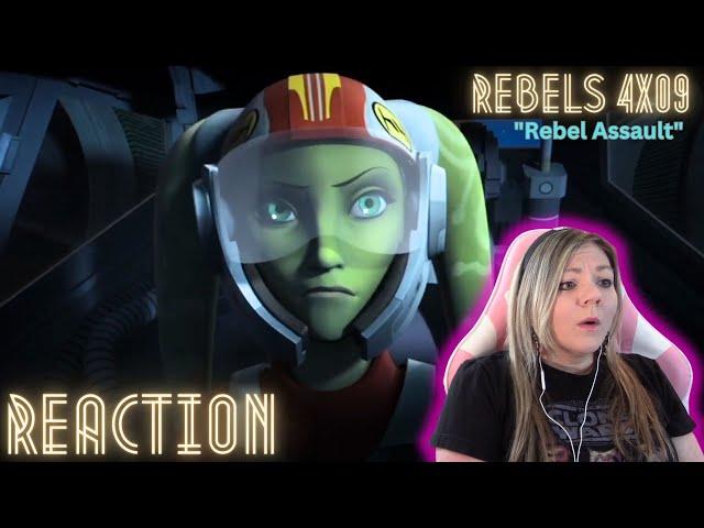 HERA NOOOO! Star Wars Rebels 4x09 "Rebel Assault" - reaction & review