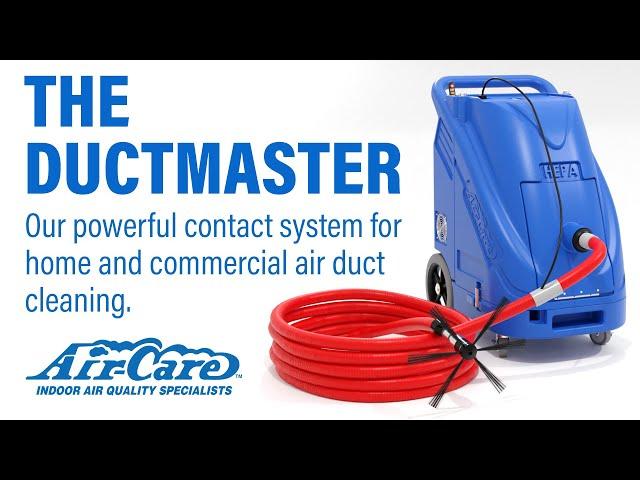 The Duct Master: A High-Performance Air Duct Contact Cleaning Machine