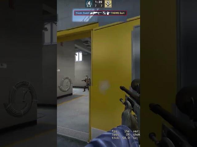 Double Scout No-Scope into a Zues | csgo