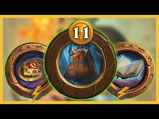 POWER UP WITH 4X One-Amalgam Tour Group! | Hearthstone Battleground