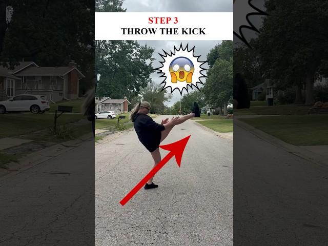 How To Do SWITCH KICK in a FIGHT  #Shorts #Kempo #Karate