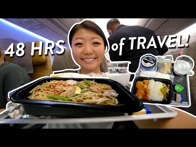 Singapore Airlines ECONOMY FOOD Review ️ New York to Bali (Layover Frankfurt & Singapore)