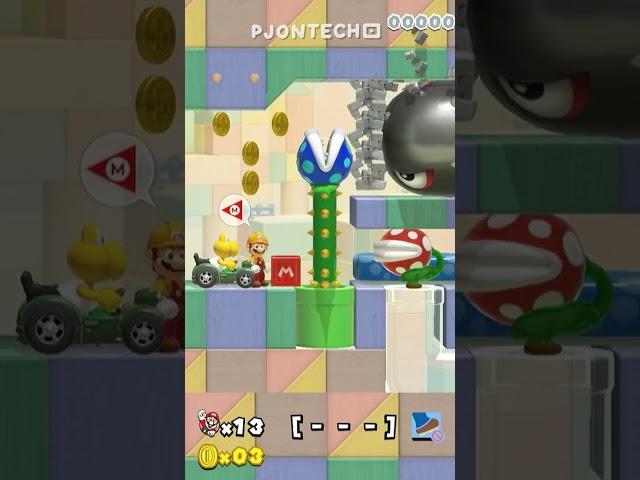 Joined Forces With a Koopa to Beat This Level! #shorts