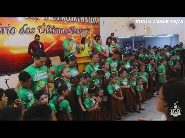 FESTIVIDADE MINISTÉRIO INFANTIL FRUTOS DE DEUS Ao Vivo!