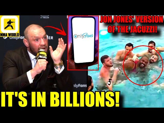 Conor McGregor is in talks to do a Multi-Billion Dollar deal!,Jon Jones doing it like the Dagestanis