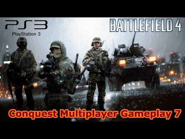 Battlefield 4 PS3 - Conquest Multiplayer Gameplay 7