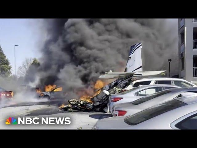 Small plane crashes into residential area in Pennsylvania with 5 on board