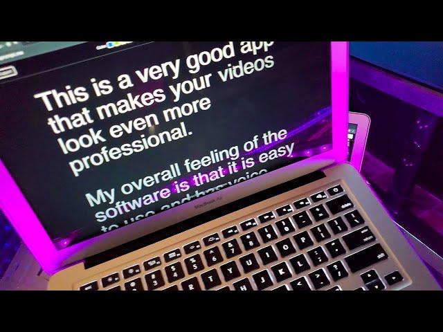 Mac Teleprompter Software | SpeakFlow Review