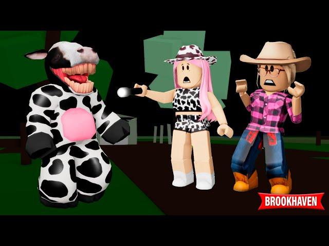 UMA NOITE NA FAZENDA ABANDONADA DE BROOKHAVEN RP! Historinhas Brookhaven! Roblox