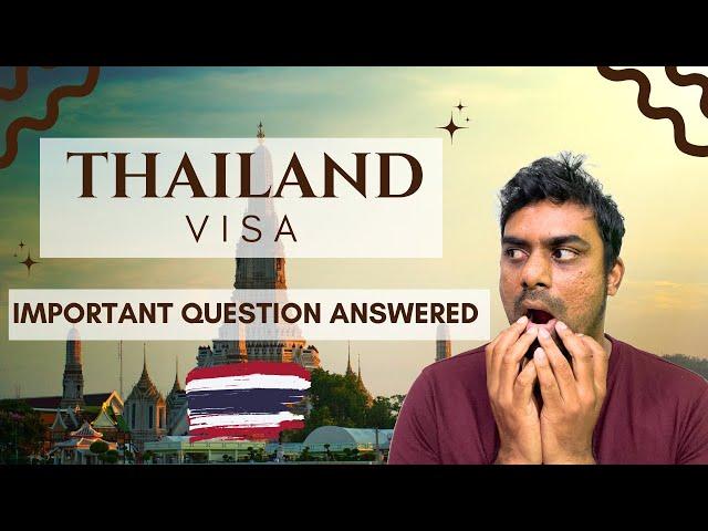 Thailand Visa || Very Important Update