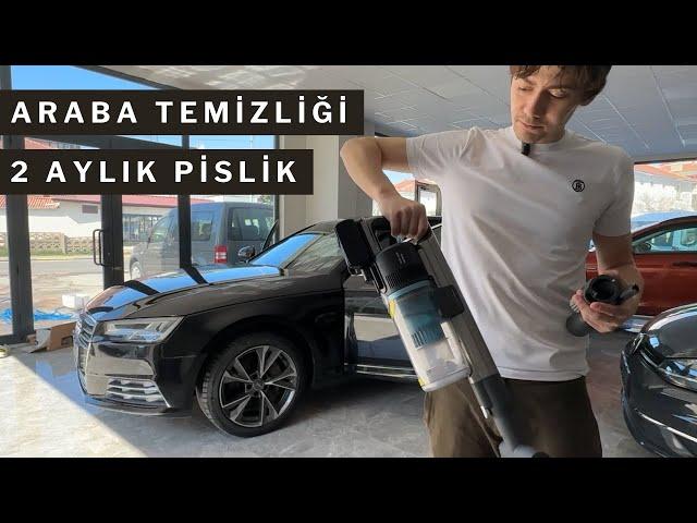 2 Aydır Yıkanmayan Audi A4ü Yıkadım - Dikey Süpürge ile Detaylı Temizlik