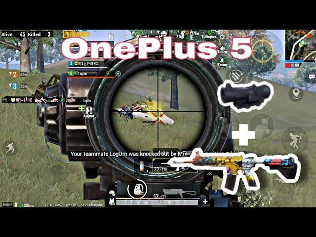 OnePlus 5 Pubg Mobile 4 Finger Claw Erangle Gameplay