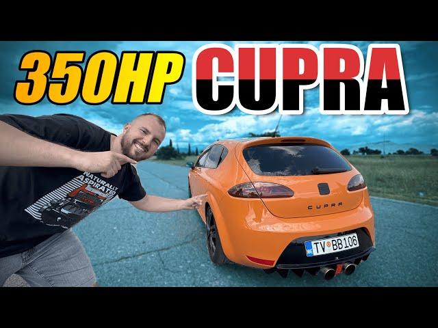 350HP SEAT LEON CUPRA JE LUD AUTO! BOLJI NEGO GTI??