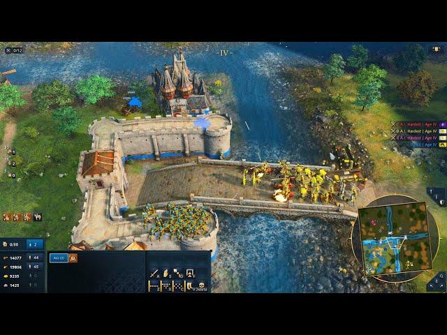 Age of Empires 4 | Facing the Mighty Ottoman Great Bombard! Defense Challenge