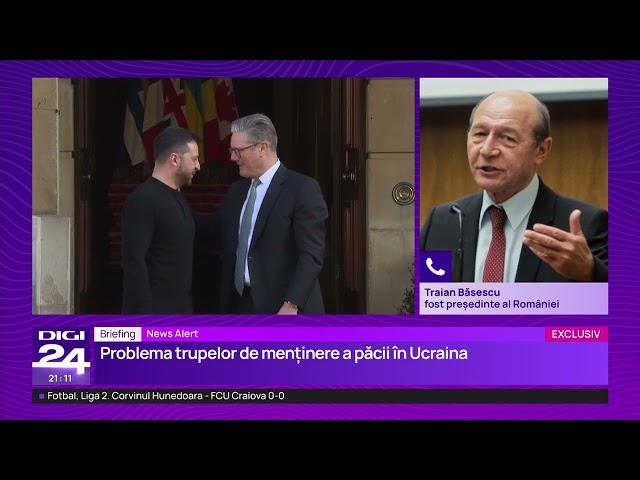 Briefing. Traian Băsescu: Călin Georgescu trebuie bătut la urne