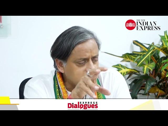 Dr Shashi Tharoor in Conversation with New Indian Express Journalists