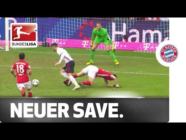 Neuer Does it Again! Bayern Keeper Makes Stunning Reflex Save