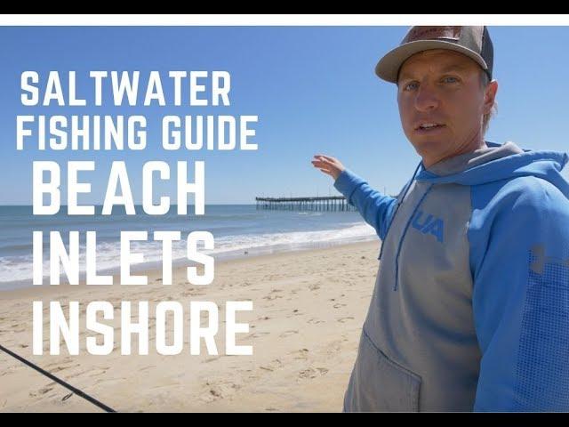 How to Catch Saltwater Fish from Shore, Beach, Inshore with No Boat!