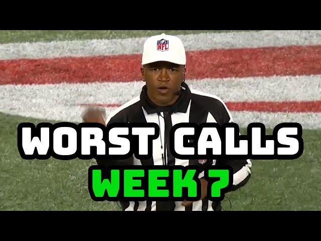 Top 5 Worst Referee Calls of Week 7 | NFL 2020 highlights HD