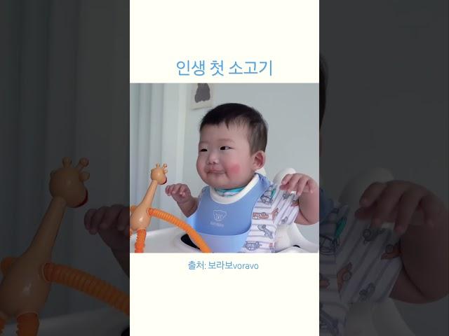 이렇게 우리는 소고기 러버가 됩니다....#이유식 #이유식소고기