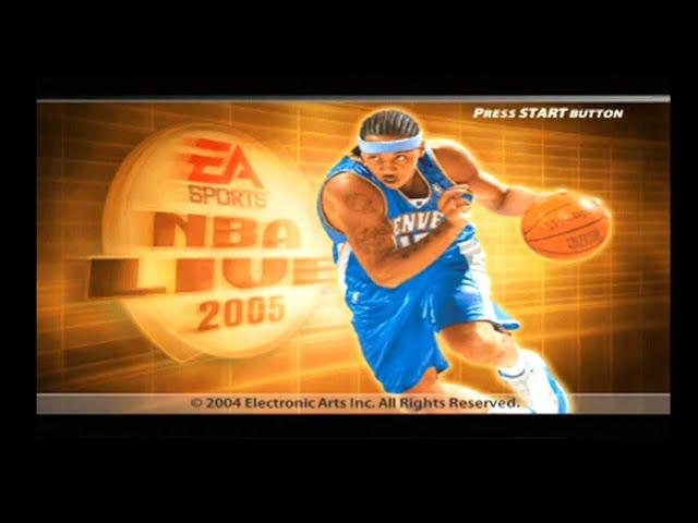 NBA Live 2005 -- Gameplay (PS2)