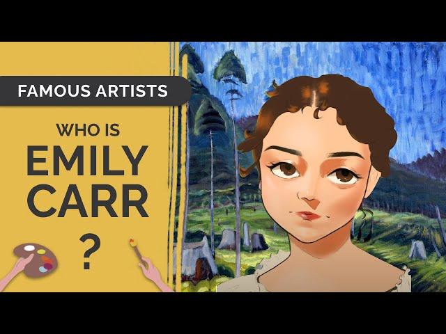 EMILY CARR: From Unknown to Icon | Famous Artist Speedpaint & Biography