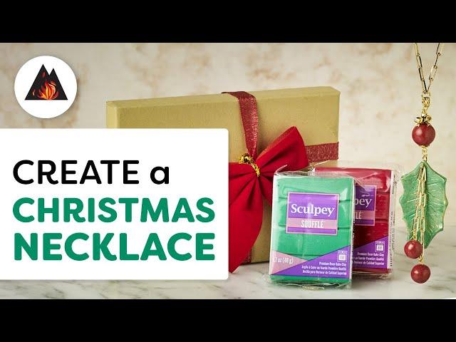 Create a Festive Christmas Necklace