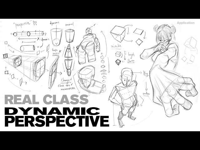  REAL CLASS  - DYANMIC PERSPECTIVE POSE CLASS