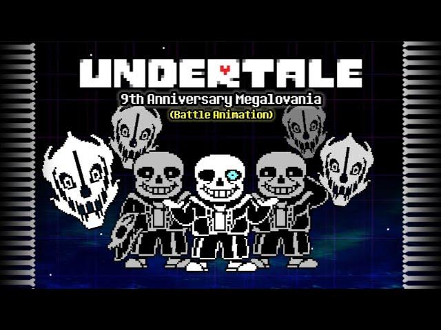 Undertale - 9th Anniversary Special [2/2] | 9th Anniversary Sans Fight | Battle Animation