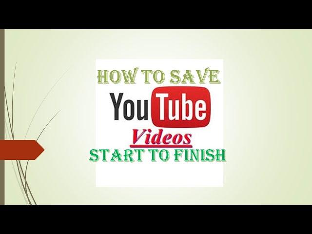 How to save Videos in youtube to watch later