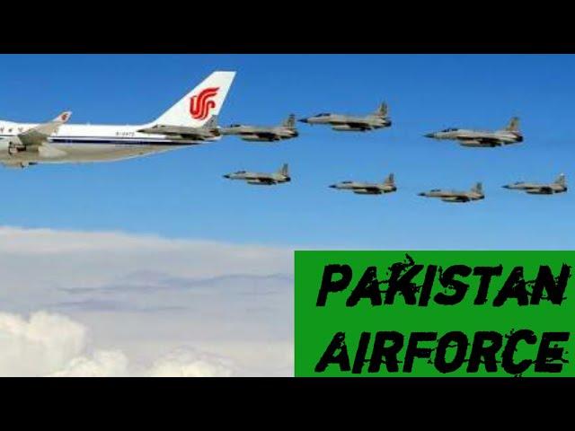 PAKISTAN AIR FORCE WELCOME CHINA PRESIDENT | JF-17|