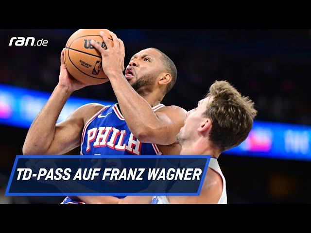 NBA: Touchdown-Pass auf Franz Wagner | Magic vs. 76ers Preseason HIGHLIGHTS