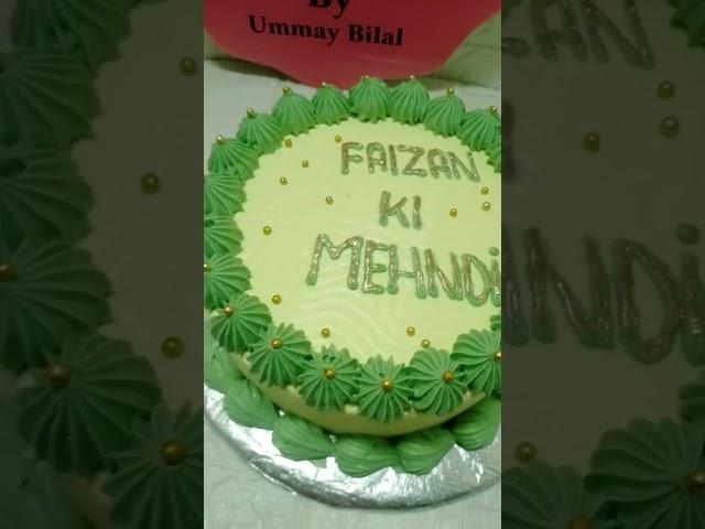 faizan ki mehndi #love #explore #mehndicake #faizanki mehmdi #cake #londoncakedesigner