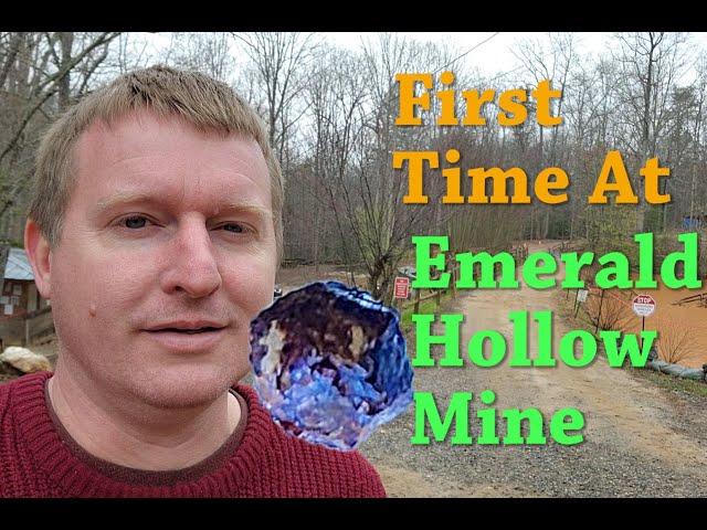 First Time at Emerald Hollow Mine Garnets Emeralds Rutile Quartz Amethyst