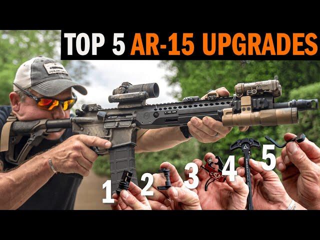 Top 5 AR-15 Upgrades To Make On A Stock Rifle With Army Ranger Dave Steinbach