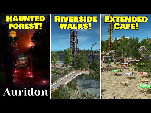 How to DETAIL Your Amusement Park in Cities Skylines! | Auridon