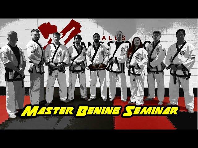 Heads of the Valleys Tang Soo Do (WTSDA) Master Bening Seminar