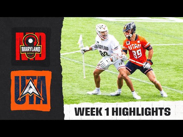 Maryland Whipsnakes vs. Utah Archers Full Game Highlights | May 31, 2025