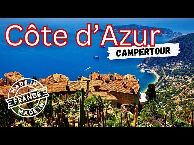 Im Wohnmobil entlang der Côte d'Azur  | Traumhafte Campertour durch Südfrankreich 