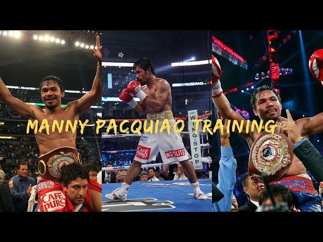 Manny Pacquiao's Training Routine was Insane