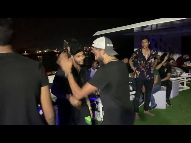 Mohammed Siraj Dance on "Miya Bhai" Song | Indian Cricketer Virat Kohli Birthday Party