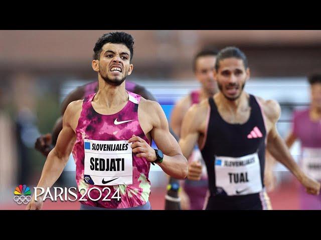 Djamel Sedjati STORMS to 800m win at Monaco Diamond League | NBC Sports