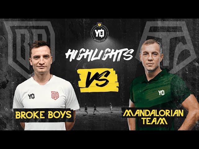 MANDALORIAN vs BROKE BOYS, 1 тур Highlights | Т-Лига уличного футбола 2024