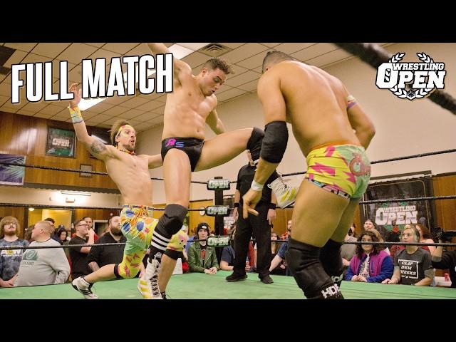 Swipe Right (Brad Baylor/Ricky Smokes) vs. Sunshine Machine (TK Cooper/Chuck Mambo) | Wrestling Open